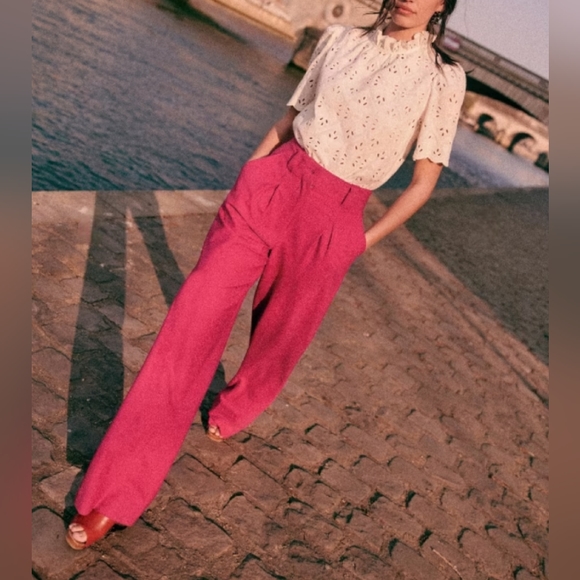 Sezane | Pants & Jumpsuits | Nwt Sezane Thophile Trousers | Poshmark